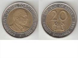 Kenya 20 Shilling 1998 Km 32   Xf+ - Kenya