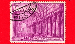 VATICANO - Usato - 1949 - Basiliche Romane - 35 L. • S. Paolo - Used Stamps