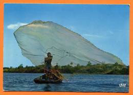 HAITI. Pêche à L´épervier. Cast -net Fishing.Ed. IRIS - Haïti