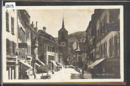 DISTRICT DE MOUDON /// MOUDON - RUE DU TEMPLE - TB - Moudon