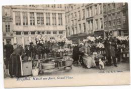 24103  -  Bruxelles  Marché  Aux  Fleurs   Grand'place - Markten