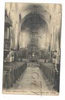 Briey (54) : L'intérieur De L'église En 1909. - Briey