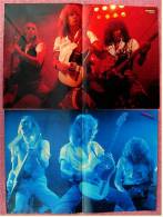 2 Kleine Musik-Poster  Gruppe Status Quo  -  1Rückseite : Adam Ant ,  Von Popcorn Und Bravo Ca. 1982 - Manifesti & Poster