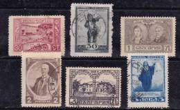 Bulgarie 1920 N°Y.T. :  142 à 147 Obl. - Used Stamps