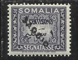 SOMALIA AFIS 1950 SEGNATASSE CENT. 1 MNH SAGGIO - Somalia (AFIS)