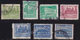 Bulgarie 1947-1948 N°Y.T. :  522 à 530 Et 532 Obl. - Used Stamps