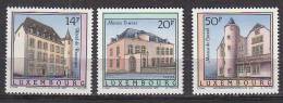 Q3585 - LUXEMBOURG Yv N°1270/72 ** Architecture - Unused Stamps
