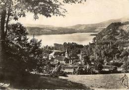 CPSM 73  AIGUEBELETTE Vue Générale Et Le Lac - Aiguebelle