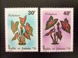 WALLIS ET FUTUNA WALLIS Y FUTUNA 1996 FLORA Yvert & Tellier Nº 493 / 494 ** MNH - Nuovi