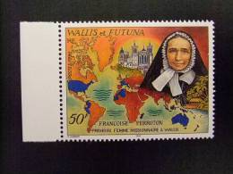 WALLIS ET FUTUNA WALLIS Y FUTUNA 1996 PRIMERA MUJER MISIONERA EN WALLIS  (FRANCOISE PERROTON Yvert & Tellier Nº 495 ** - Unused Stamps