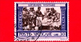 VATICANO - 1960 - Usato - Opere Di Misericordia - 30 L. • Infermi - Used Stamps