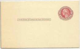 USA 1951 Postal Stationery Correspondence Card With Reply Card - 1941-60