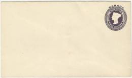 Canada 1890 Unused Postal Stationery Correspondence Envelope Cover - 1860-1899 Reinado De Victoria