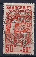 Sarre -Secours Populaire YT 105 Obl. / Saargebiet- Volkshilfe Mi.Nr. 106 Gest. - Used Stamps