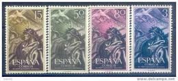 ES1187-L1476TVF.España.Spain .Espagne.Aniversario  Alzamiento.1956.(Ed 1187/90**)sin Charnela. LUJO - Etichette Di Fantasia