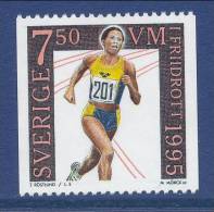 Sweden 1995 Facit # 1916. World Championships In Atletics 2,  MNH (**) - Ungebraucht