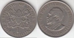 KENYA 1 Shilling 1975 KM#14 - Used - Kenia