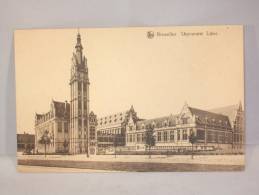 Bruxelles. Université Libre - Enseignement, Ecoles Et Universités