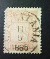 NORGE 1863: YT 9, O - FREE SHIPPING ABOVE 10 EURO - Oblitérés