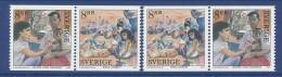 Sweden 2001 Facit #  2263-2264. Centenary Of The Nobel Peaceprize,  MNH (**) - Ungebraucht