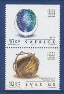 Sweden 2002 Facit #  2314-2315 SX-pair. Art Of Glass And Maori Hand Craft, MNH (**) - Nuovi