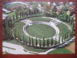 Windisch (AG) - Flugaufnahme Römisches Amphitheater Vindonissa - Windisch