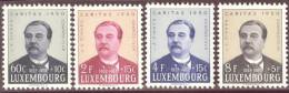 Luxemburg 1950 Satz Mi#474-477 ** Postfrisch Caritas - Usati