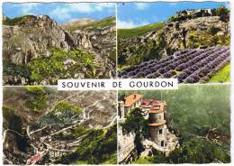 SOUVENIR DE GOURDON - MULTIVUES - Gourdon