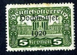 (2100)  Austria 1921  Mi.356  Mint*  Sc.B46 - Neufs