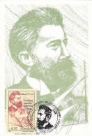 POLAR EXPLORER, BELGIAN EXPEDITION, FREDERICK A. COOK,  1997, CM, MAXICARD, ROMANIA - Esploratori