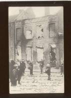 59 Souvenir Des Grèves D' Armentières Journée Du 13 10 1903 Maison Incendiée De M.lebleu  Jésus Christ édit.bulteau N°16 - Armentieres