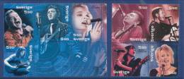 Sweden 2004 Facit # 2443-2450. Rock 54-04, MNH (**) - Nuevos