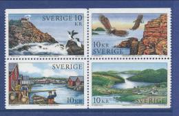 Sweden 2005 Facit # 2472-2475. World Heritage 6 - "Höga Kusten", MNH (**) - Ongebruikt