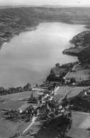 CPSM - PALADRU ( 38)- Vue Aérienne Sur Le Bourg Et Le Lac - Paladru