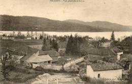 CPA - PALADRU ( 38)- Vue Intérieure Sur Le Bourg Et Le Lac - Paladru