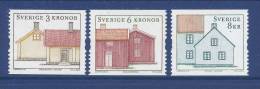 Sweden 2004 Facit #  2436-2438. Landscape Houses 2, MNH (**) - Unused Stamps