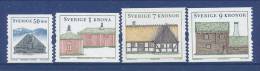 Sweden 2004 Facit #  2451-2454. Landscape Houses 3, MNH (**) - Unused Stamps