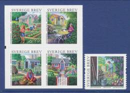 Sweden 2005 Facit #  2486-2490. At Our Summer Houses,  MNH (**) - Ungebraucht