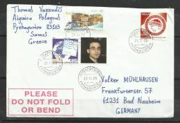 TOP!! GRIECHENLAND * INTERESSANTER BRIEF NACH BAD NAUHEIM * 2009 **!! - Covers & Documents