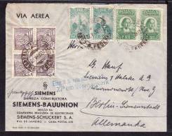 E-AMER-13 LETTER FROM BRAZIL TO GERMANY BERLIN 22.05.1937 - Covers & Documents