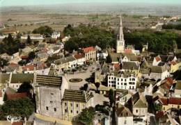 CPSM  MEURSAULT   Le Centre Du  Village Et Ses Environs Vu Du Ciel - Meursault