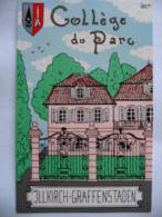 Patrick HAMM Illustrateur Collège Du Parc Illkirch Château Klinglin 1985 (n°131) - Hamm