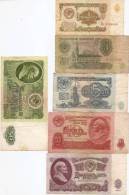 Russie Russia 1,3,5,10,25,50 Rubles / Rouble 1961 CIRC - USED - Russland