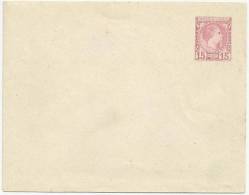 Monaco 1890 Postal Stationery Envelope Cover - Covers & Documents