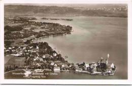 Wasserburg Am Bodensee Mit Lindau Vom Flugzeug Aus - Wasserburg A. Bodensee