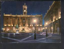Delcampe - H867 Roma, Il Campidoglio - Auto Cars Voitures -   Timbro XXXIX Congresso Unione Trasporti Pubblici 1971 - Transports