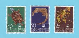 LIECHTENSTEIN ANIMAUX TORTUE 1976 / MNH** / BJ 76 - Schildkröten