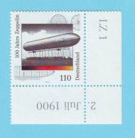 ALLEMAGNE GERMANY ZEPPELIN 2000 / MNH**  / BJ 135 - Zeppelins