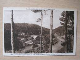 Environs D'Yssingeaux - Pont Métallique Sur Le Chemin De Fer Et La Route De Montfaucon - Yssingeaux