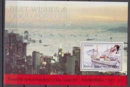 BAT British Antarctic Teritory 1997 Hong Kong Return To Chin - Mi. Bl. 6 - MNH (**) - Nuovi